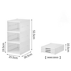 Caixa De Sapato Dobrável Armazenamento Transparentes