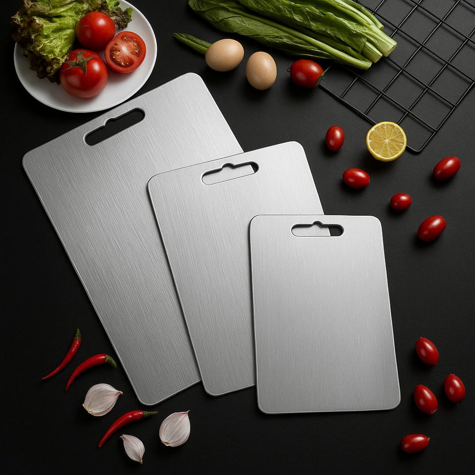 Tábua de Cozinha Titanium - Antibacteriana e Antisujeira